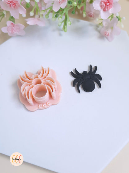 Emporte-pièces 3D en forme d'araignée pour la fabrication de bijoux en argile polymère