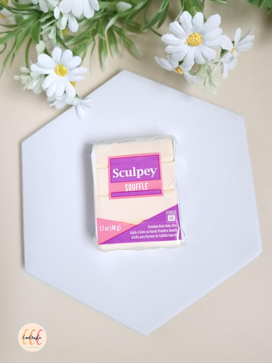 Argile polymère Sculpey Soufflé - Ivory