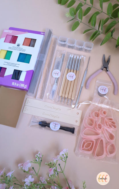 KIT complet pour la création de bijoux en argile polymère