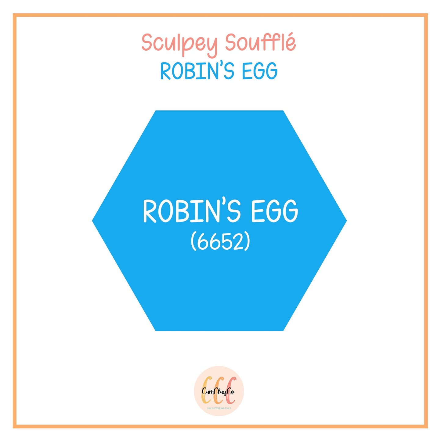 Argile polymère Sculpey Soufflé - Robin's Egg