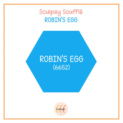 Argile polymère Sculpey Soufflé - Robin's Egg