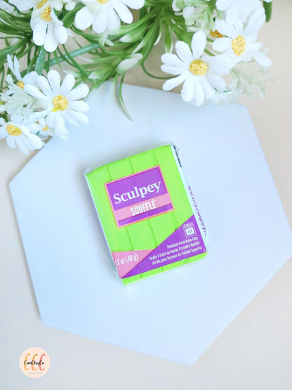 Argile polymère Sculpey Soufflé - Pistachio