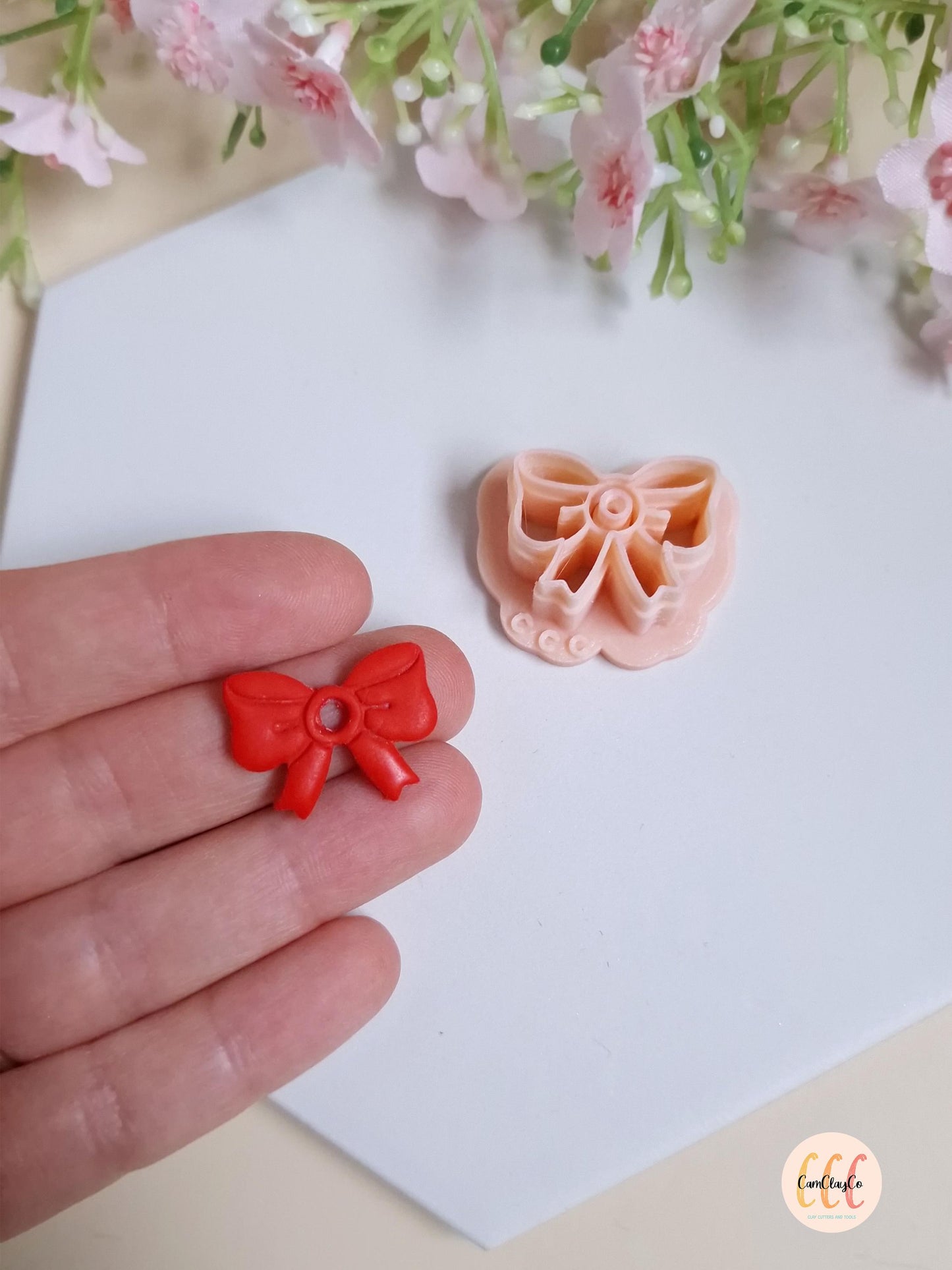 Emporte-pièce 3D en forme nœud pour la fabrication de bijoux en argile polymère, créoles interchangeables, pampilles