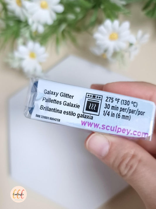 Argile polymère Sculpey Premo - Galaxy Glitter