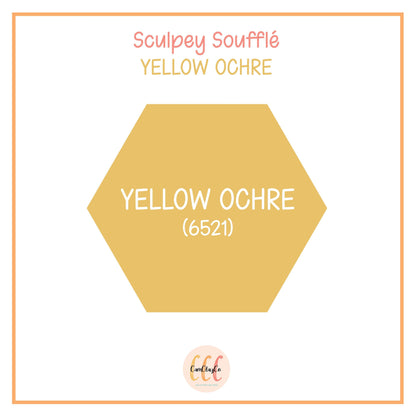 Argile polymère Sculpey Soufflé - Yellow Ochre