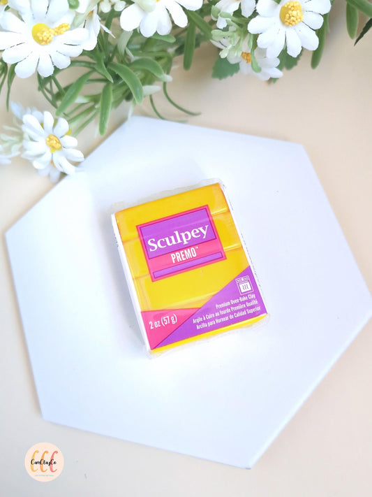 Argile polymère Sculpey Premo - Cadmium Yellow