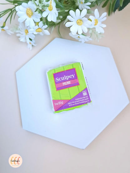 Argile polymère Sculpey Premo - Wasabi