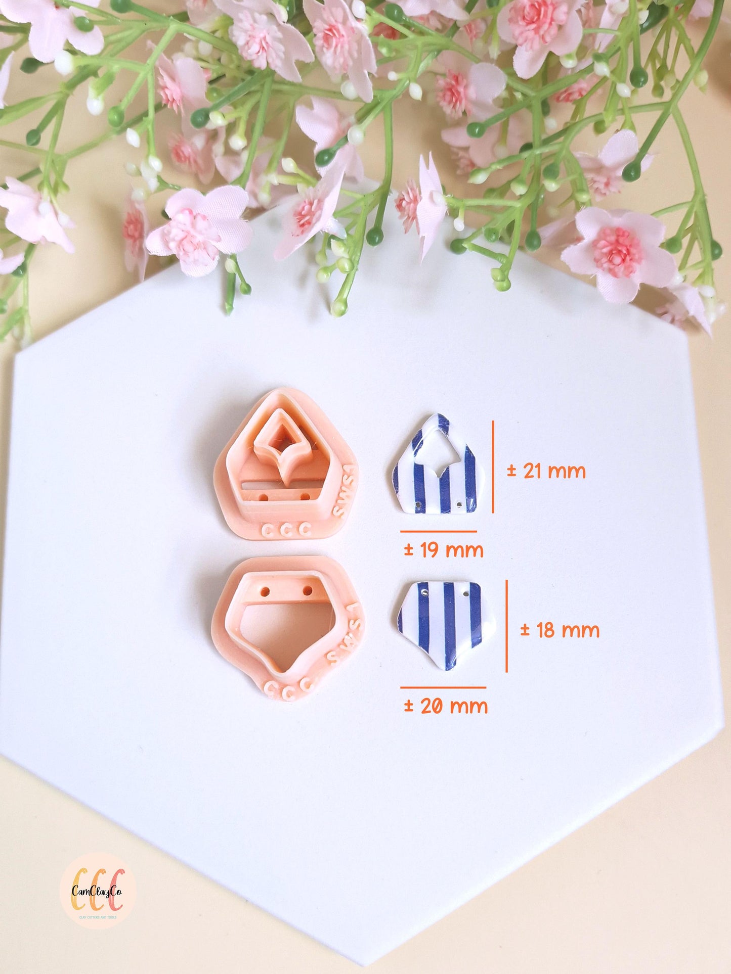 Emporte-pièces 3D en forme de maillot de bain pour la fabrication de bijoux en argile polymère, guides de perçage, créoles interchangeables