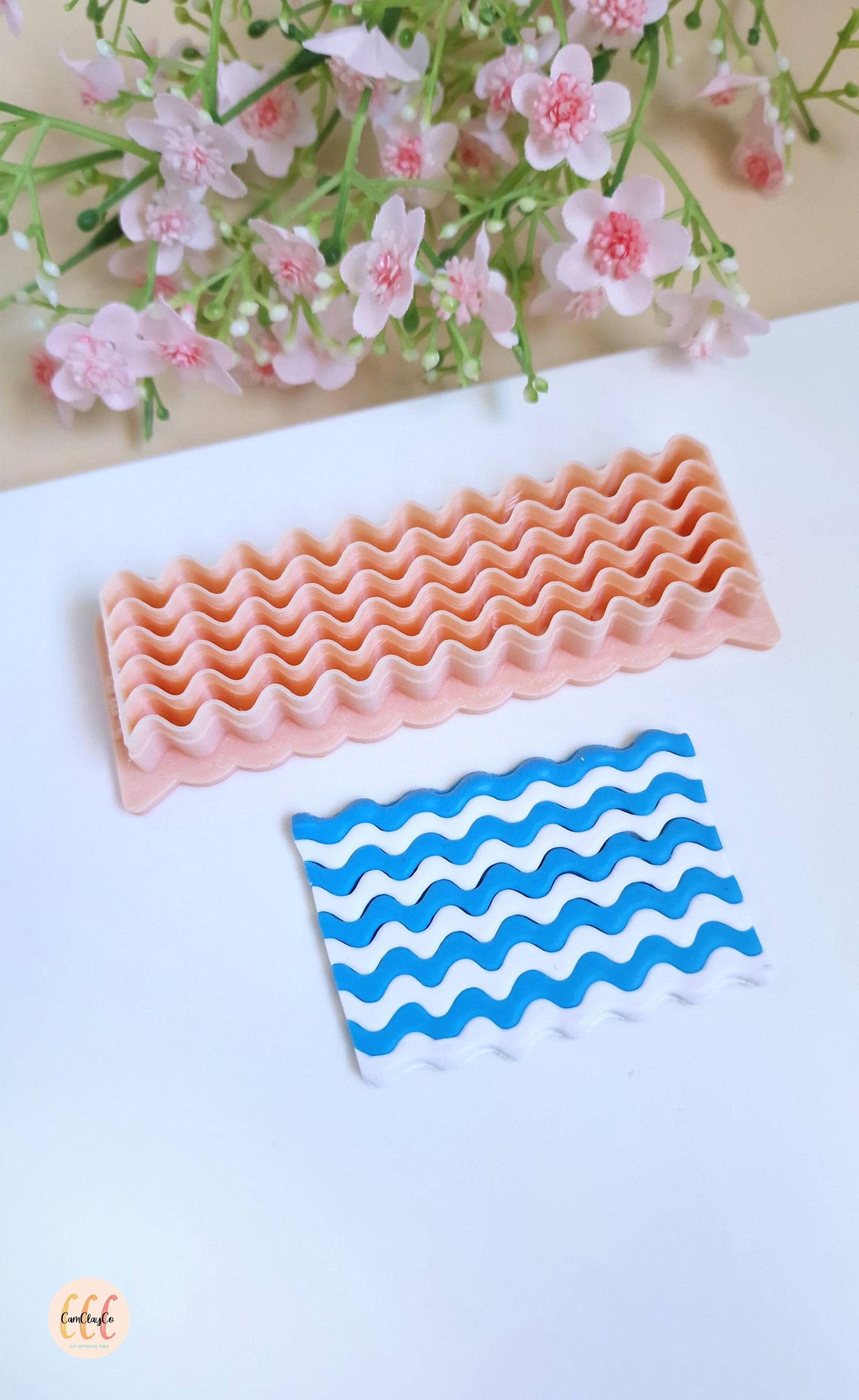 Outils à rayures, pour créer des lignes vagues et des zigzag, fabrication de bijoux en argile polymère