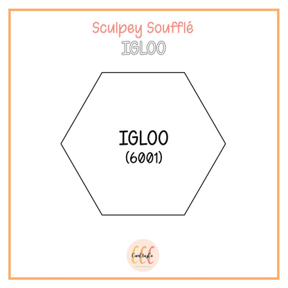 Argile polymère Sculpey Soufflé - Igloo