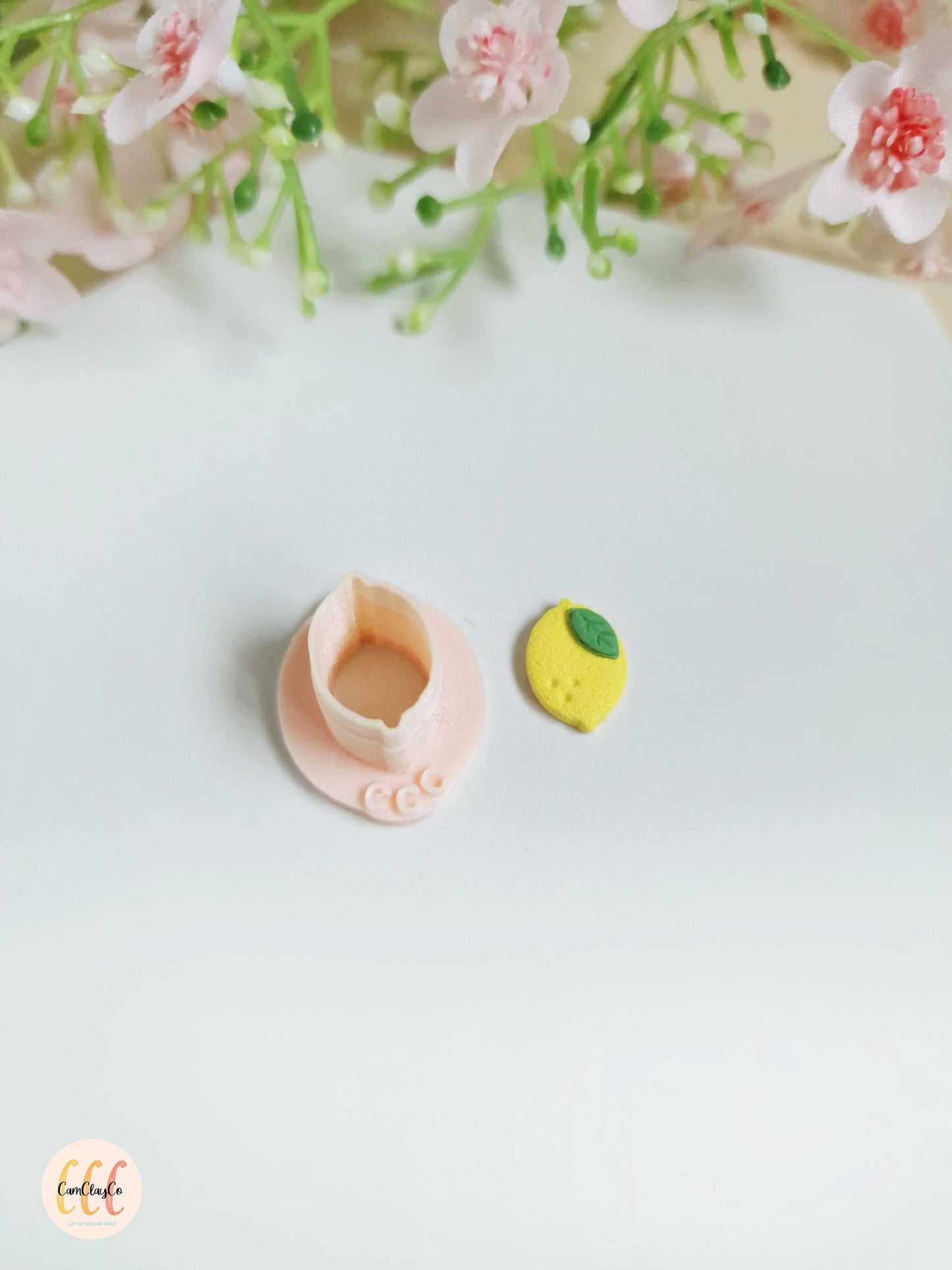 Emporte-pièces 3D en forme de petit citron pour la fabrication de bijoux en argile polymère