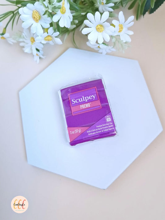 Argile polymère Sculpey Premo - Purple Pearl
