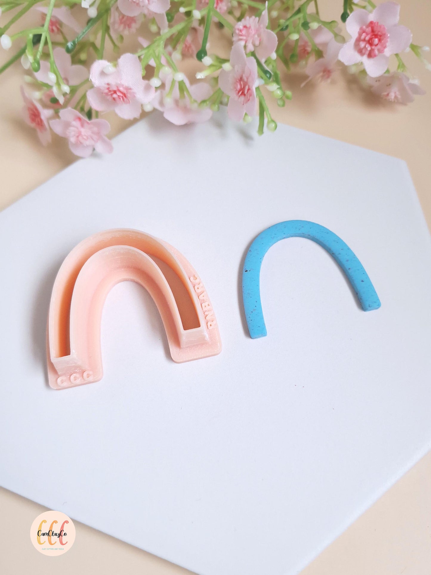 Emporte-pièces 3D en forme d'arc-en-ciel, arcs, arches, arcades pour la fabrication de bijoux en argile polymère