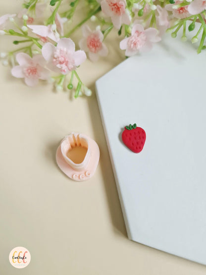 Emporte-pièces 3D en forme de petite fraise pour la fabrication de bijoux en argile polymère
