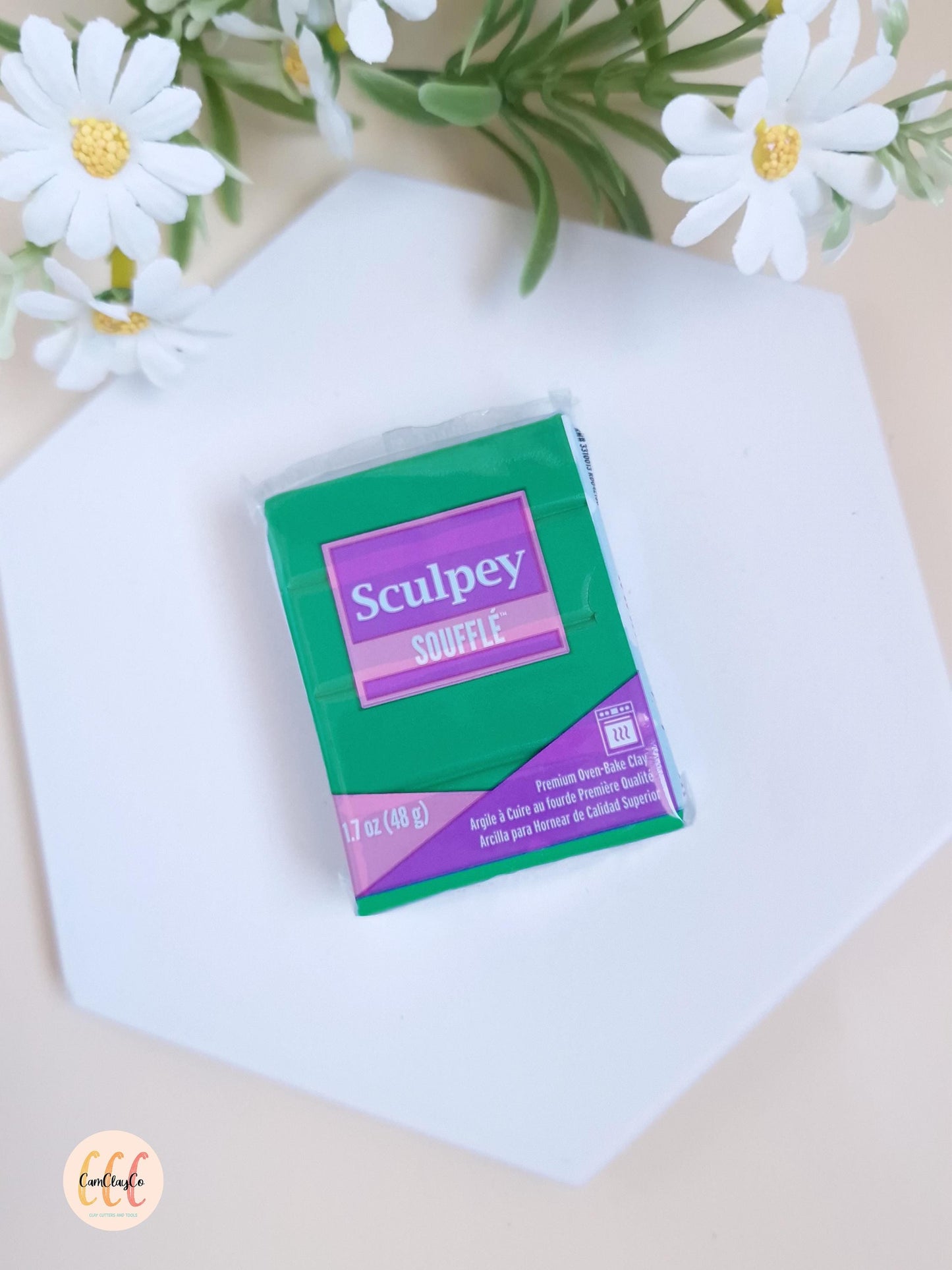 Argile polymère Sculpey Soufflé - Jade