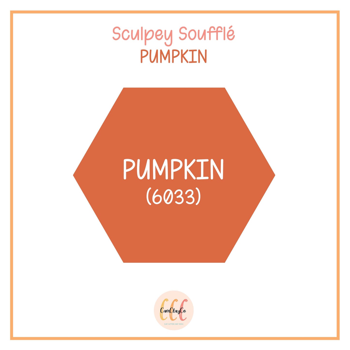 Argile polymère Sculpey Soufflé - Pumpkin