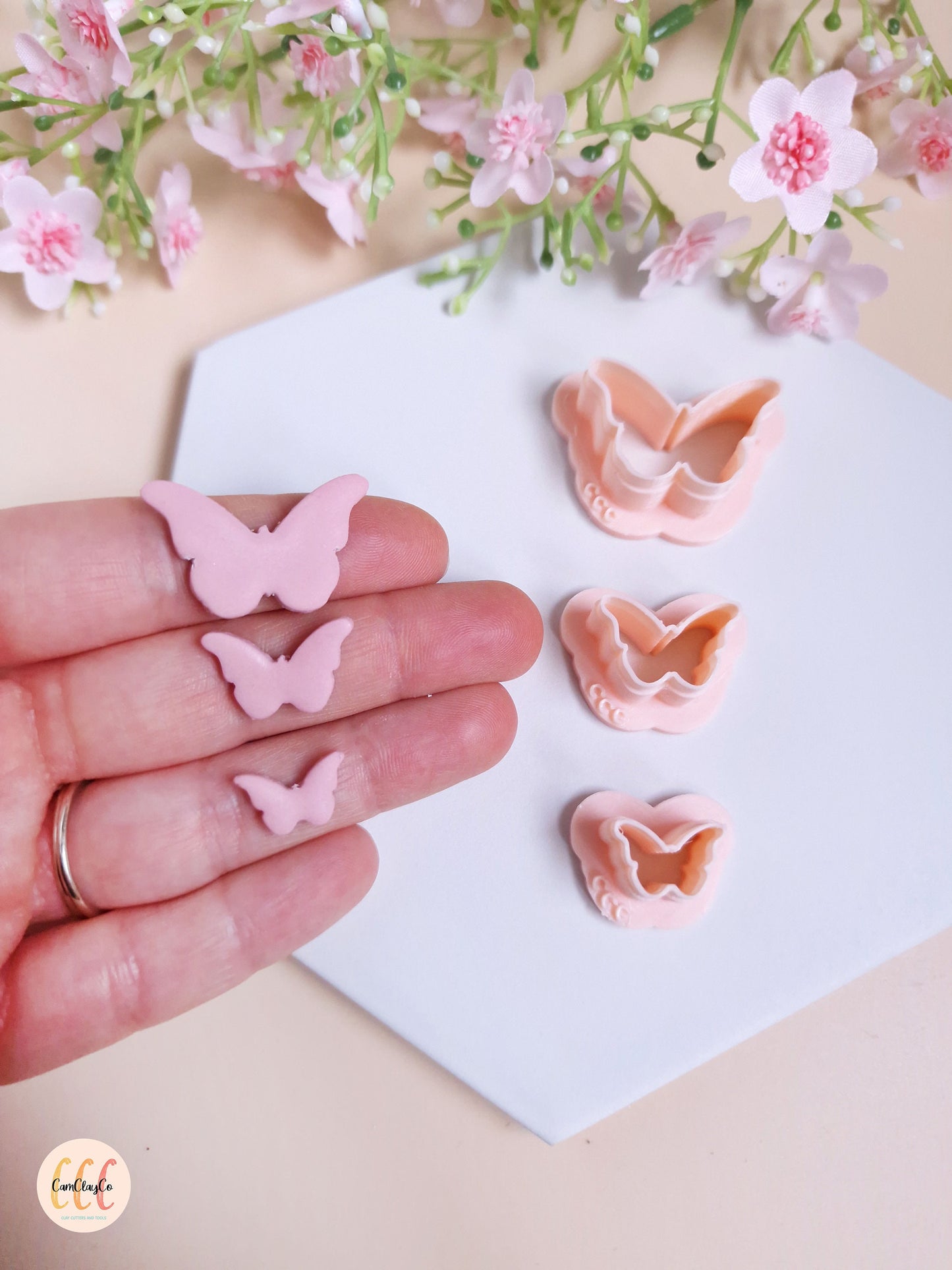Emporte-pièces 3D en forme de papillons pour la fabrication de bijoux en argile polymère