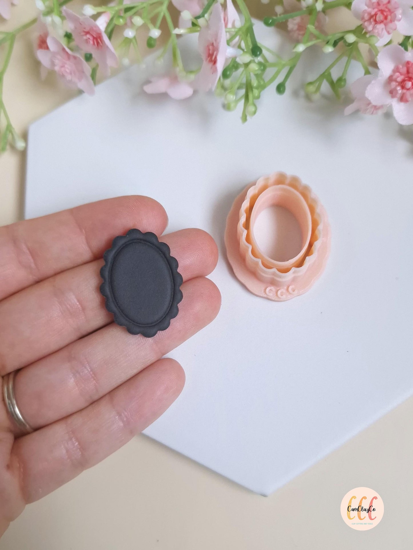 Emporte-pièce 3D en forme de cadre, tableau pour la fabrication de bijoux en argile polymère