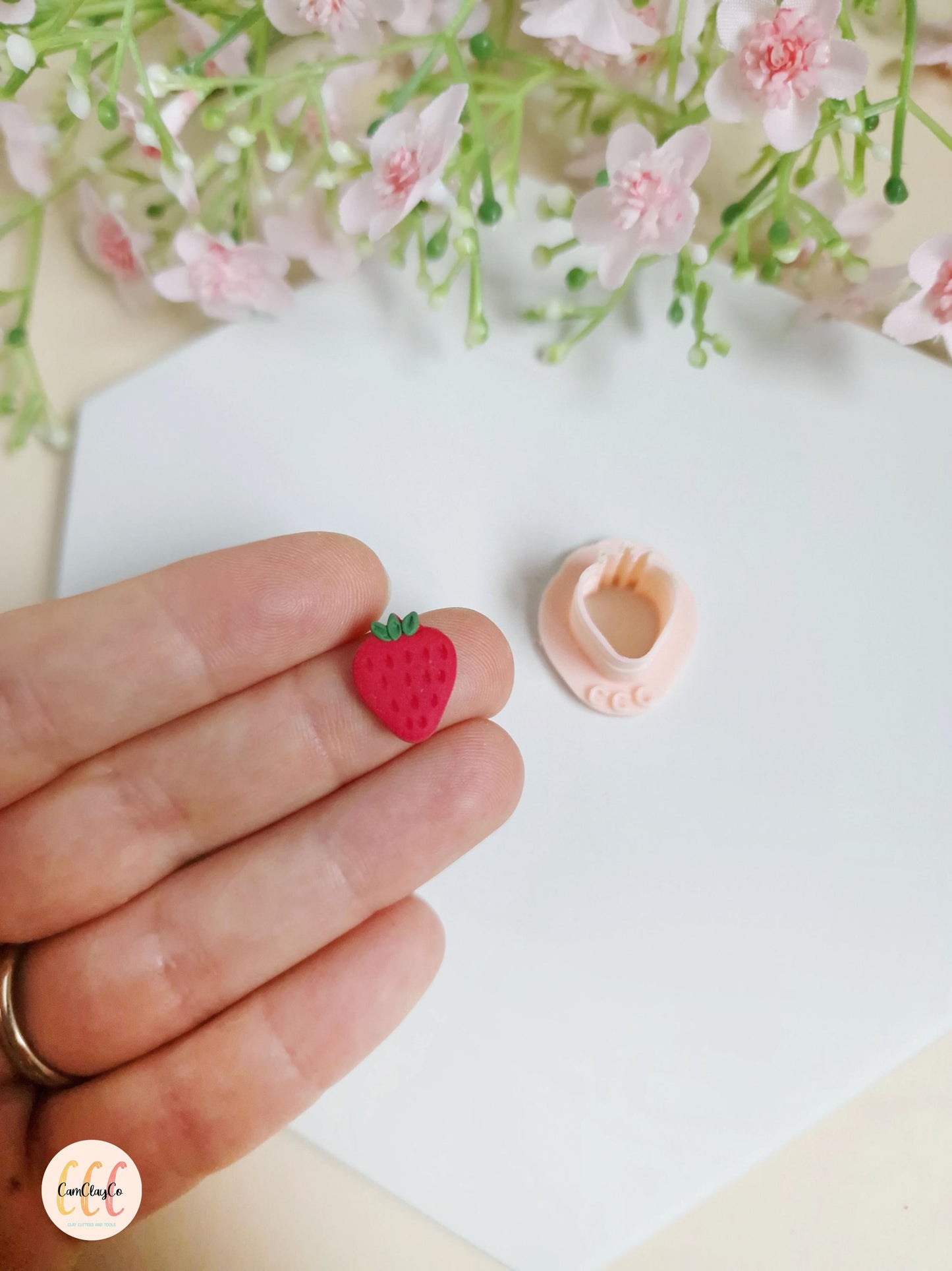 Emporte-pièces 3D en forme de petite fraise pour la fabrication de bijoux en argile polymère