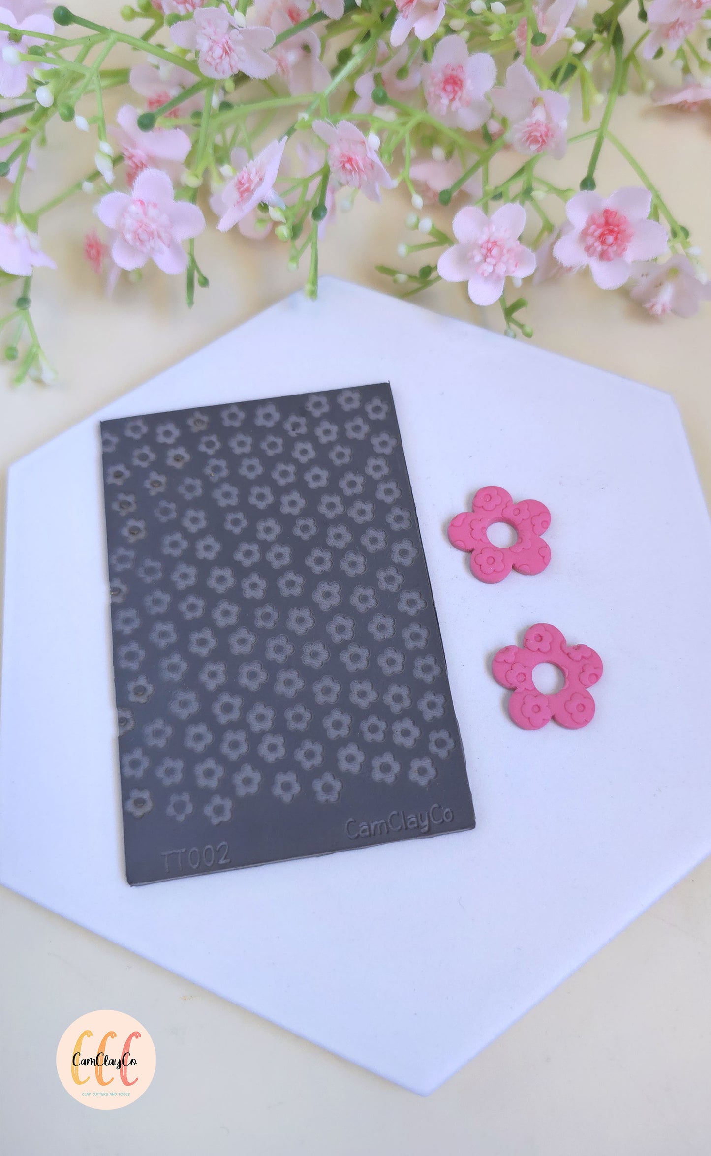 Tapis de texture TT02, création de bijoux en argile polymère