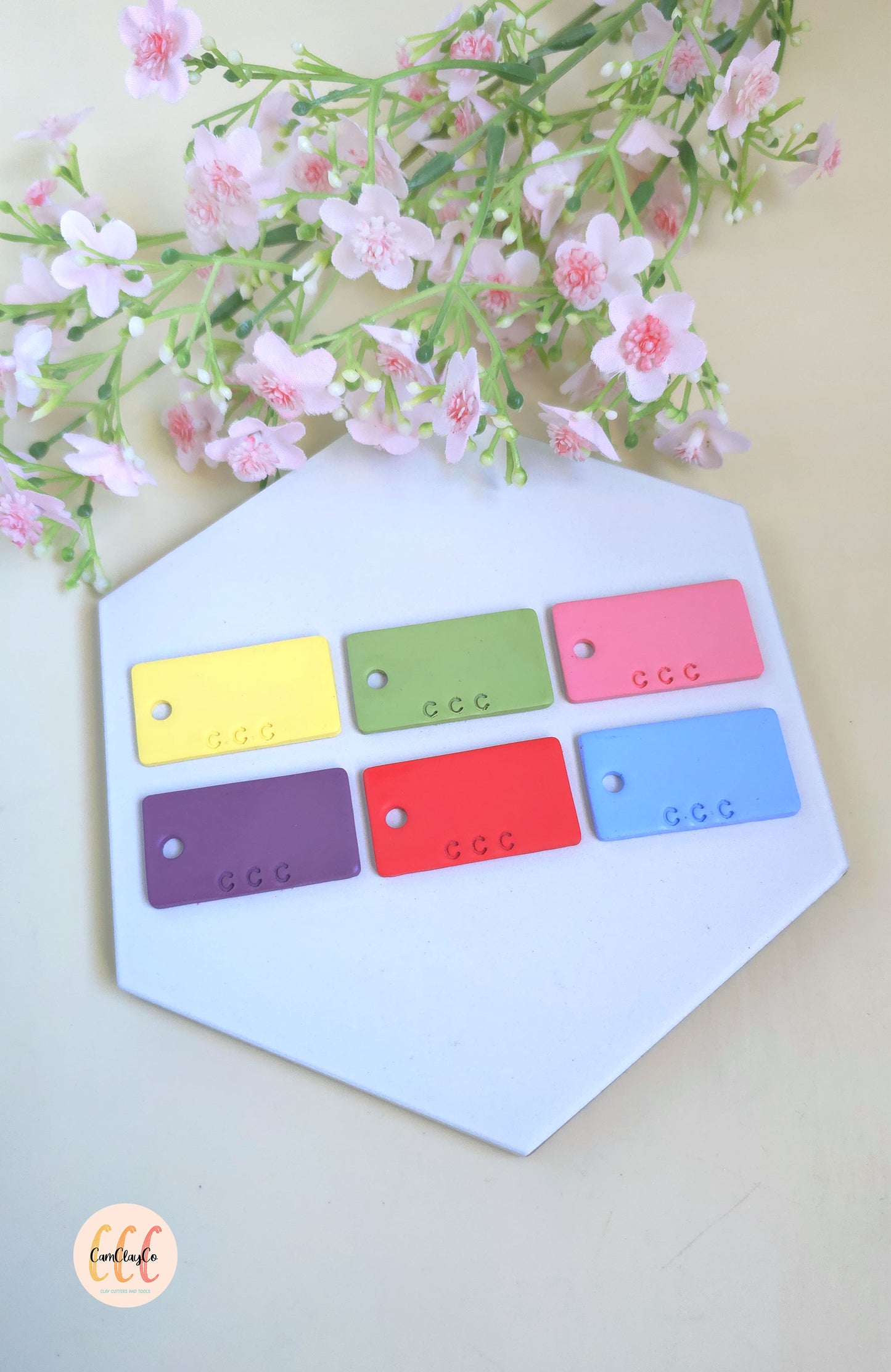 Recettes de couleurs pour argile polymère - 6 teintes - Éclosion