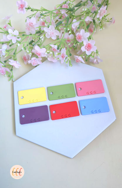 Recettes de couleurs pour argile polymère - 6 teintes - Éclosion