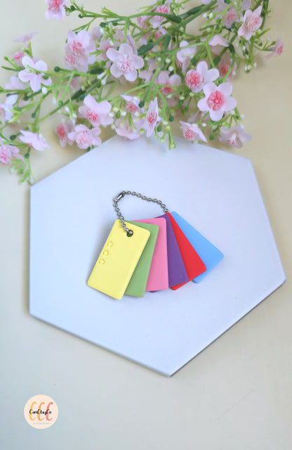 Recettes de couleurs pour argile polymère - 6 teintes - Éclosion