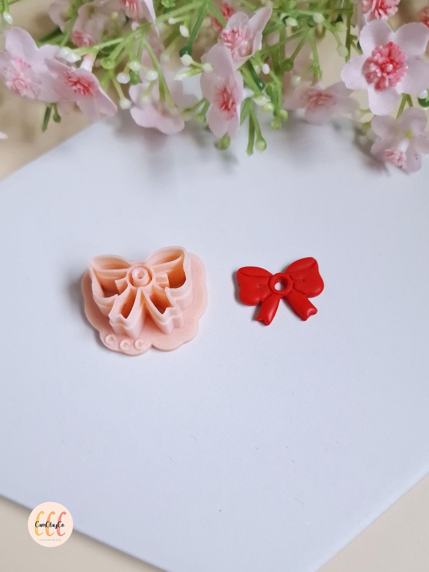 Emporte-pièce 3D en forme nœud pour la fabrication de bijoux en argile polymère, créoles interchangeables, pampilles