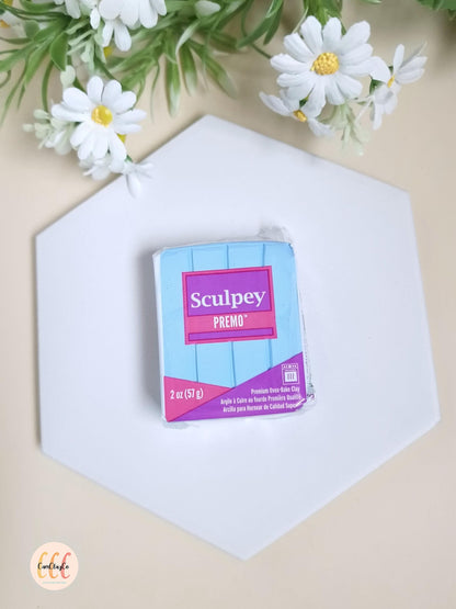 Argile polymère Sculpey Premo - Pale Blue