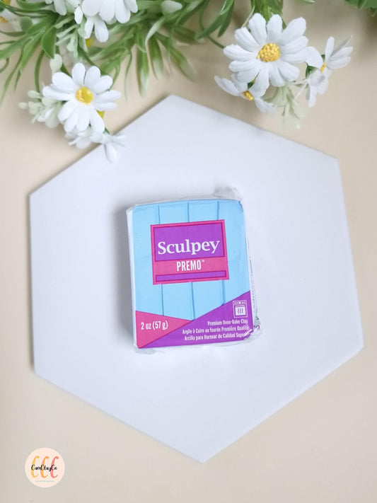 Argile polymère Sculpey Premo - Pale Blue