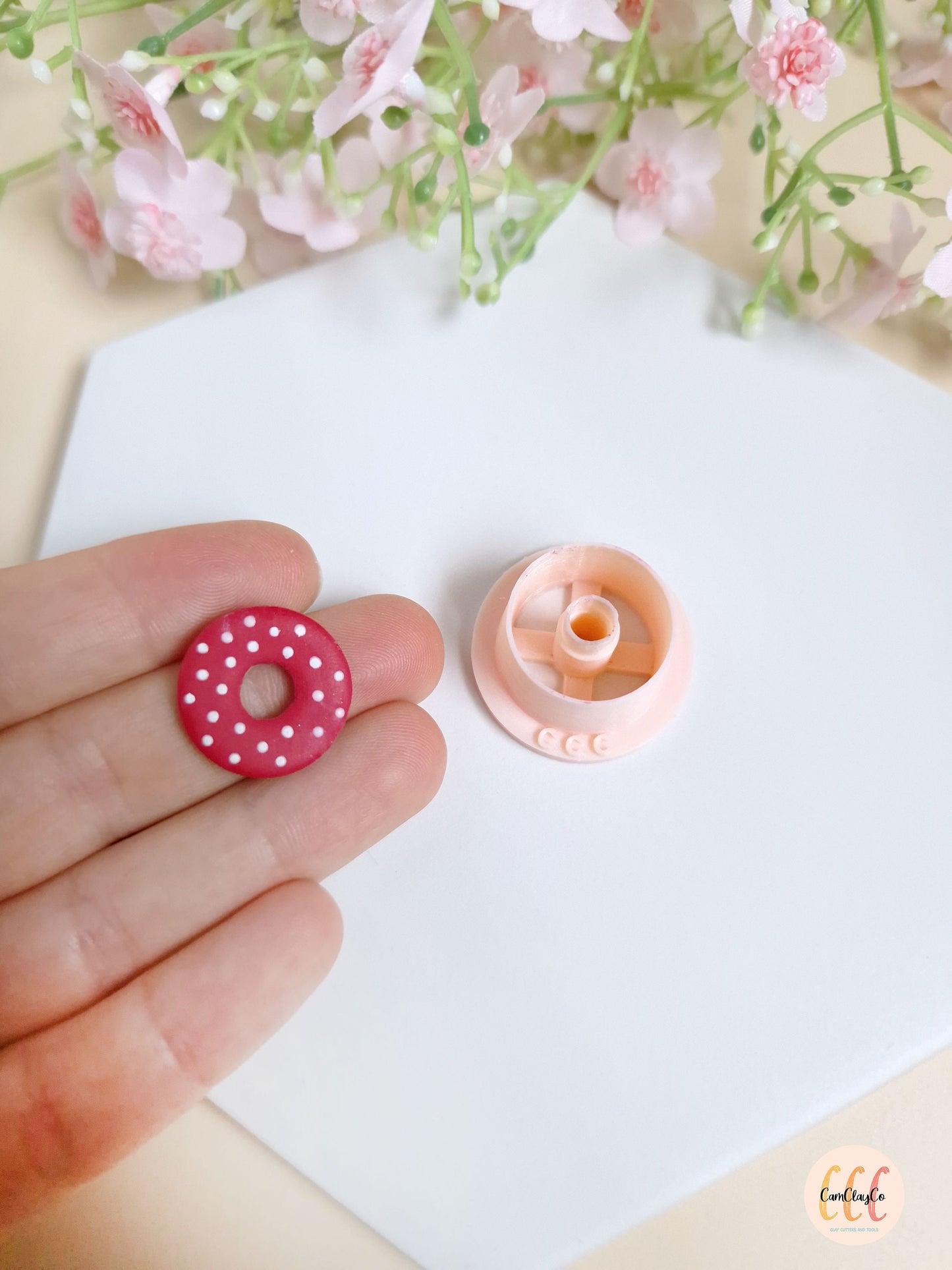Emporte-pièce 3D en forme de cercle donut pour la fabrication de bijoux en argile polymère, créoles interchangeables, pampilles