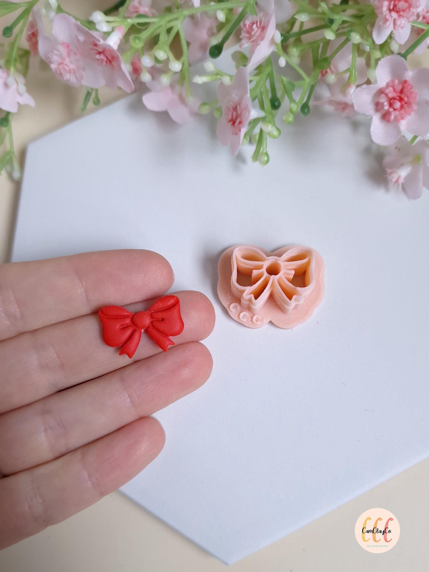Emporte-pièce 3D en forme de nœud pour la fabrication de bijoux en argile polymère