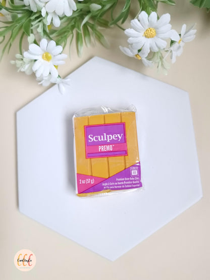Argile polymère Sculpey Premo - Moutarde