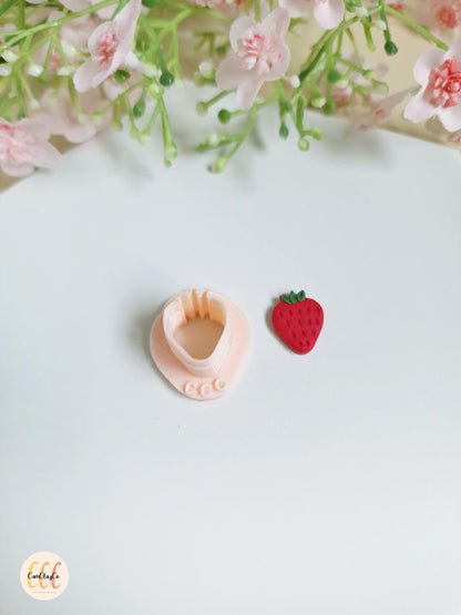 Emporte-pièces 3D en forme de petite fraise pour la fabrication de bijoux en argile polymère
