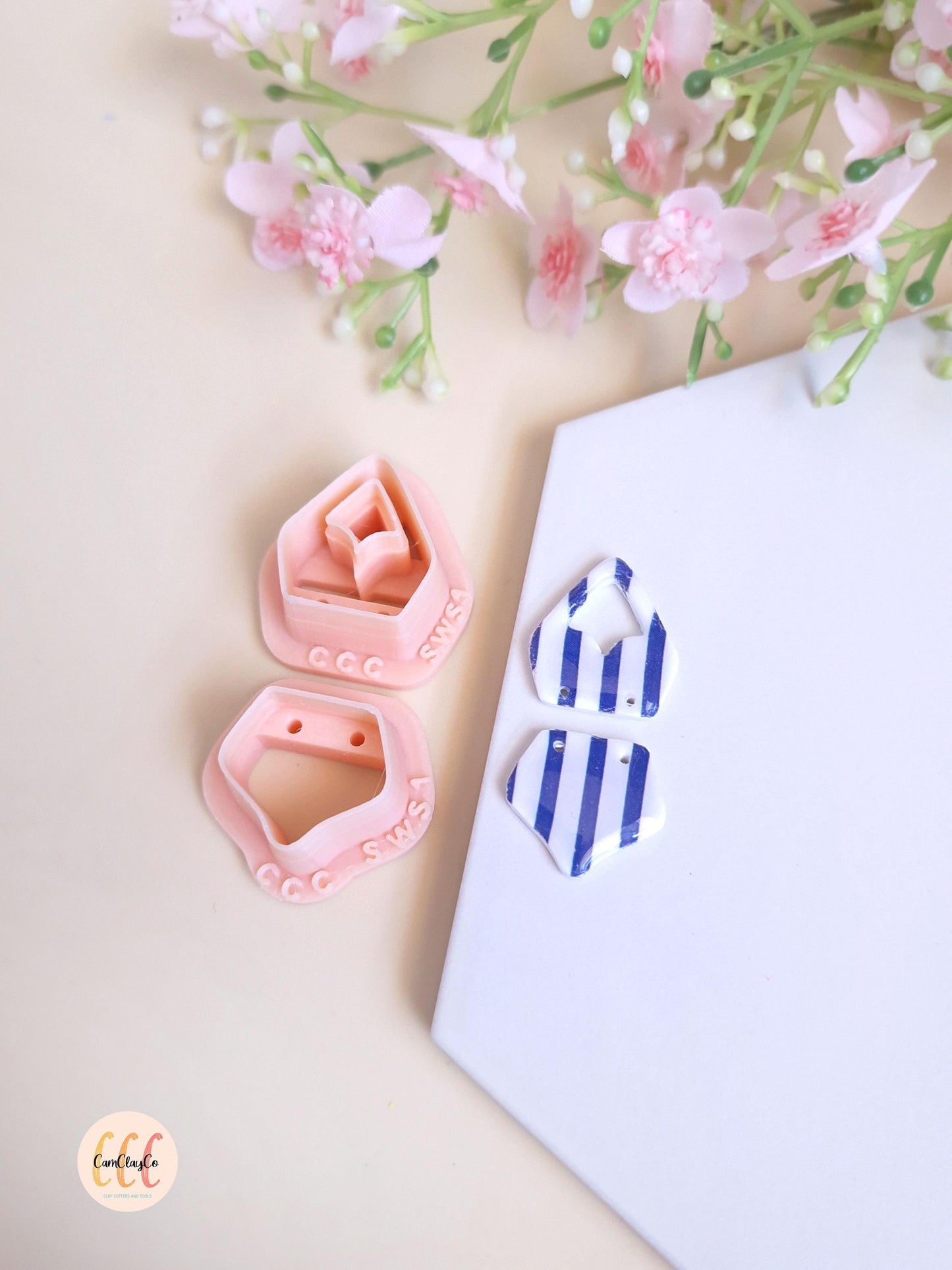 Emporte-pièces 3D en forme de maillot de bain pour la fabrication de bijoux en argile polymère, guides de perçage, créoles interchangeables