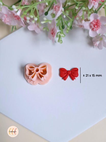Emporte-pièce 3D en forme de nœud pour la fabrication de bijoux en argile polymère