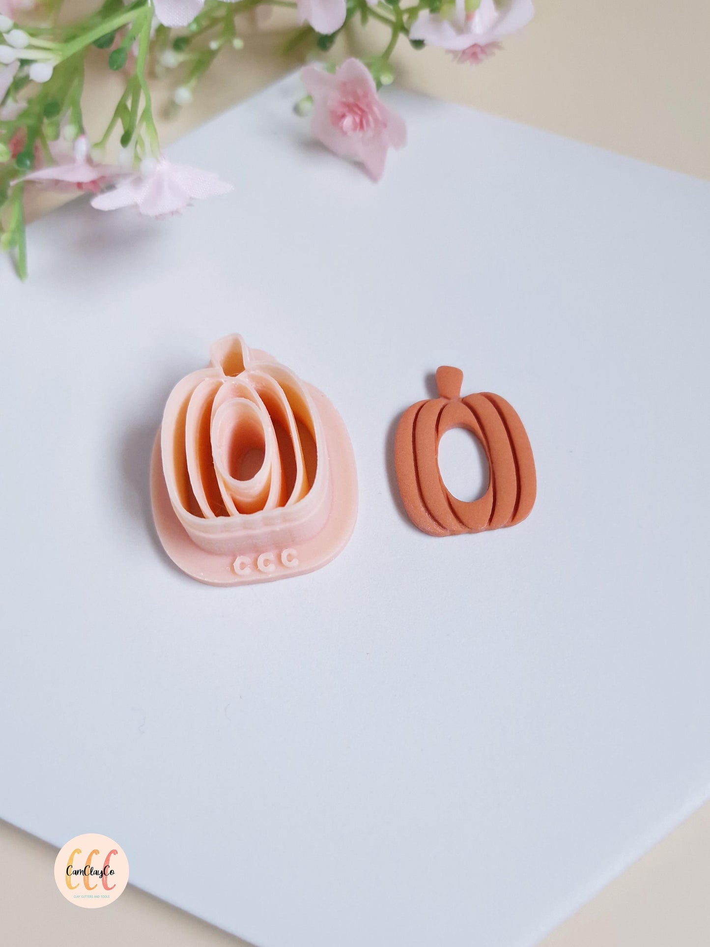 Emporte-pièce 3D en forme de citrouille donut pour la fabrication de bijoux en argile polymère