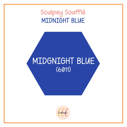 Argile polymère Sculpey Soufflé - Midgnight Blue