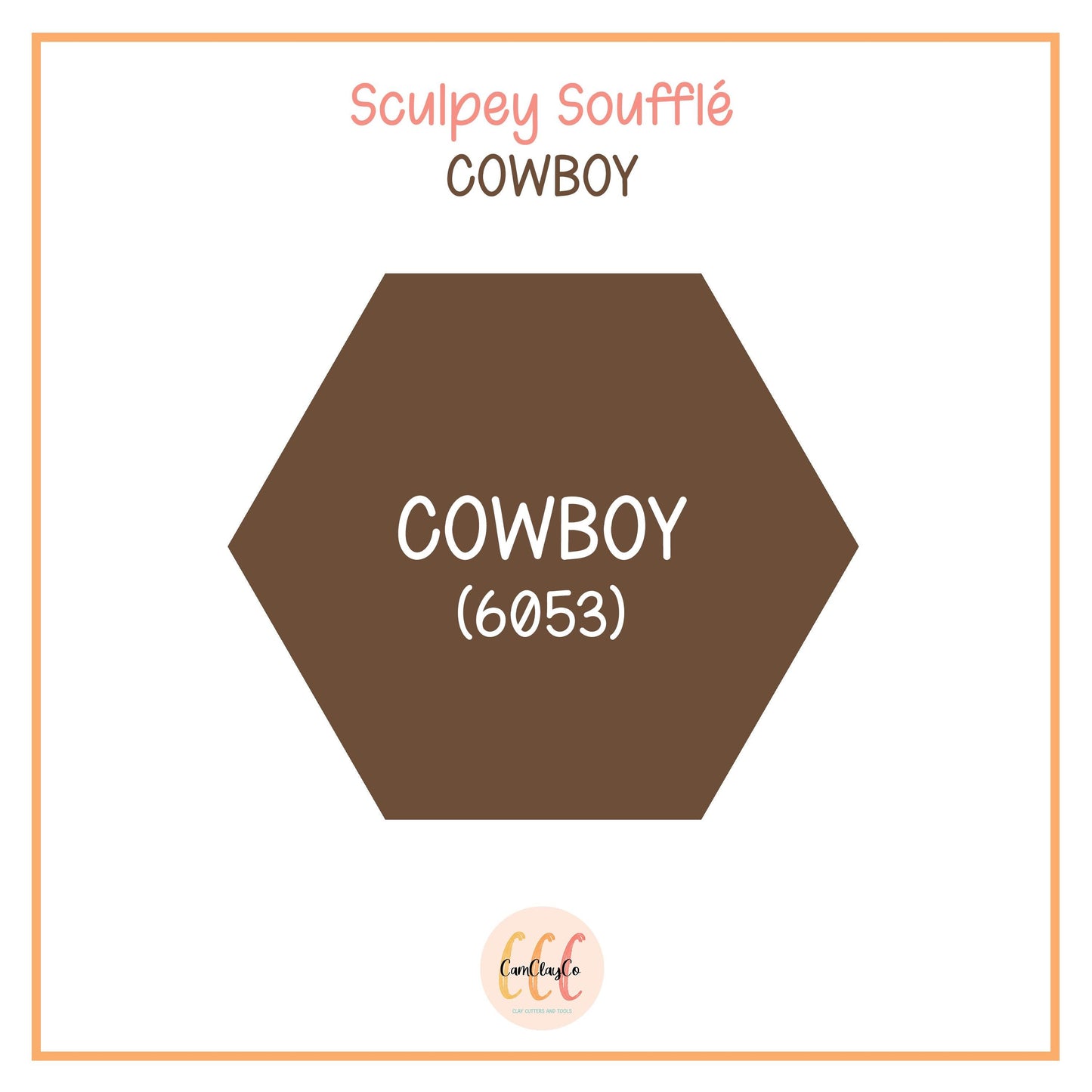 Argile polymère Sculpey Soufflé - Cowboy