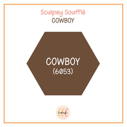 Argile polymère Sculpey Soufflé - Cowboy