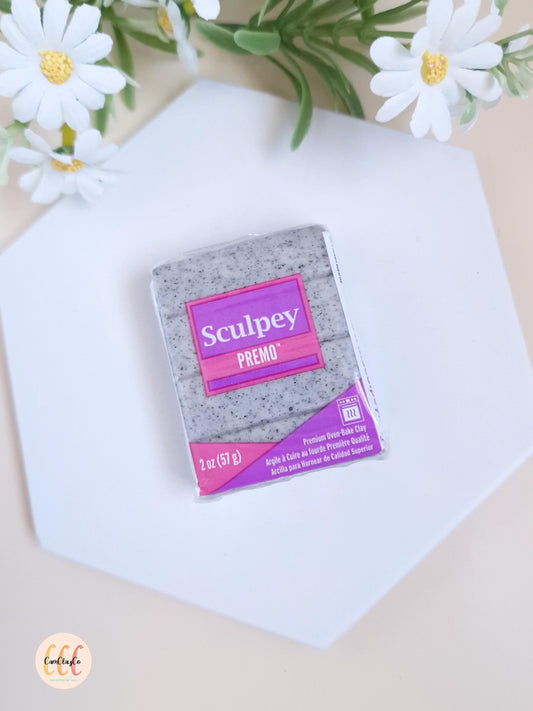 Argile polymère Sculpey Premo - Granit