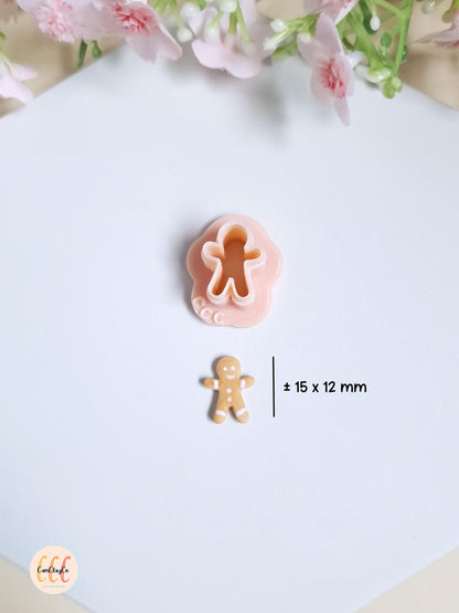 Emporte-pièces 3D petites formes de Noël pour la fabrication de bijoux en argile polymère