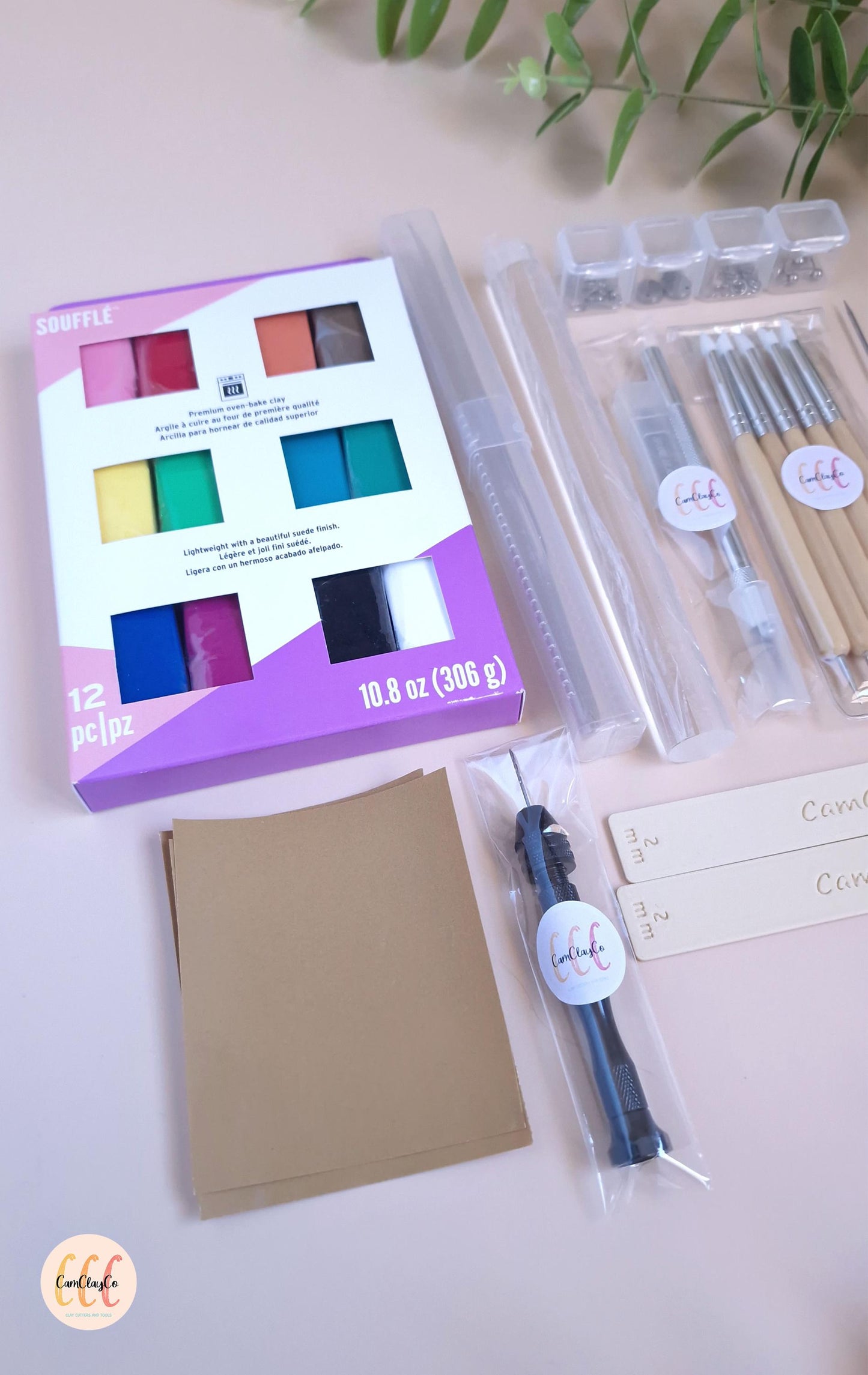 KIT complet pour la création de bijoux en argile polymère