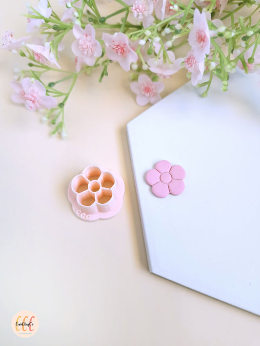 Emporte-pièces 3D en forme de fleur pour la fabrication de bijoux en argile polymère