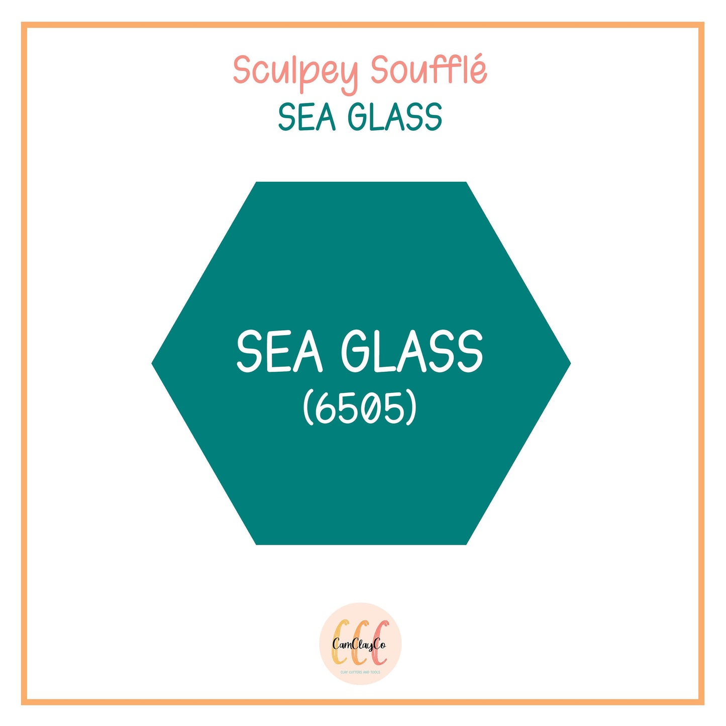 Argile polymère Sculpey Soufflé - Sea Glass