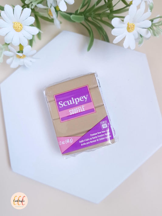 Argile polymère Sculpey Soufflé - Latte