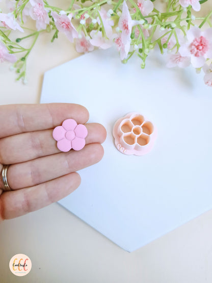 Emporte-pièces 3D en forme de fleur pour la fabrication de bijoux en argile polymère