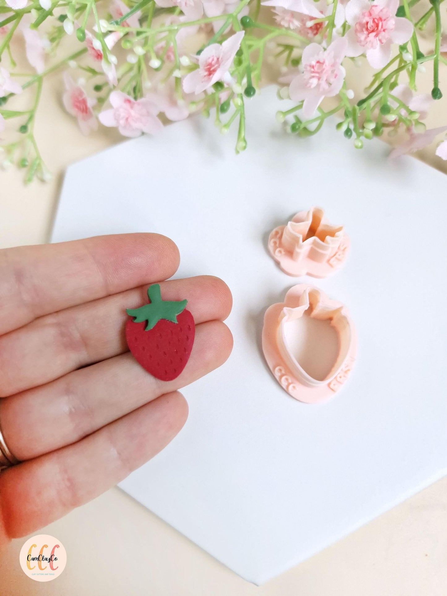 Emporte-pièces 3D en forme de fraise pour la fabrication de bijoux en argile polymère