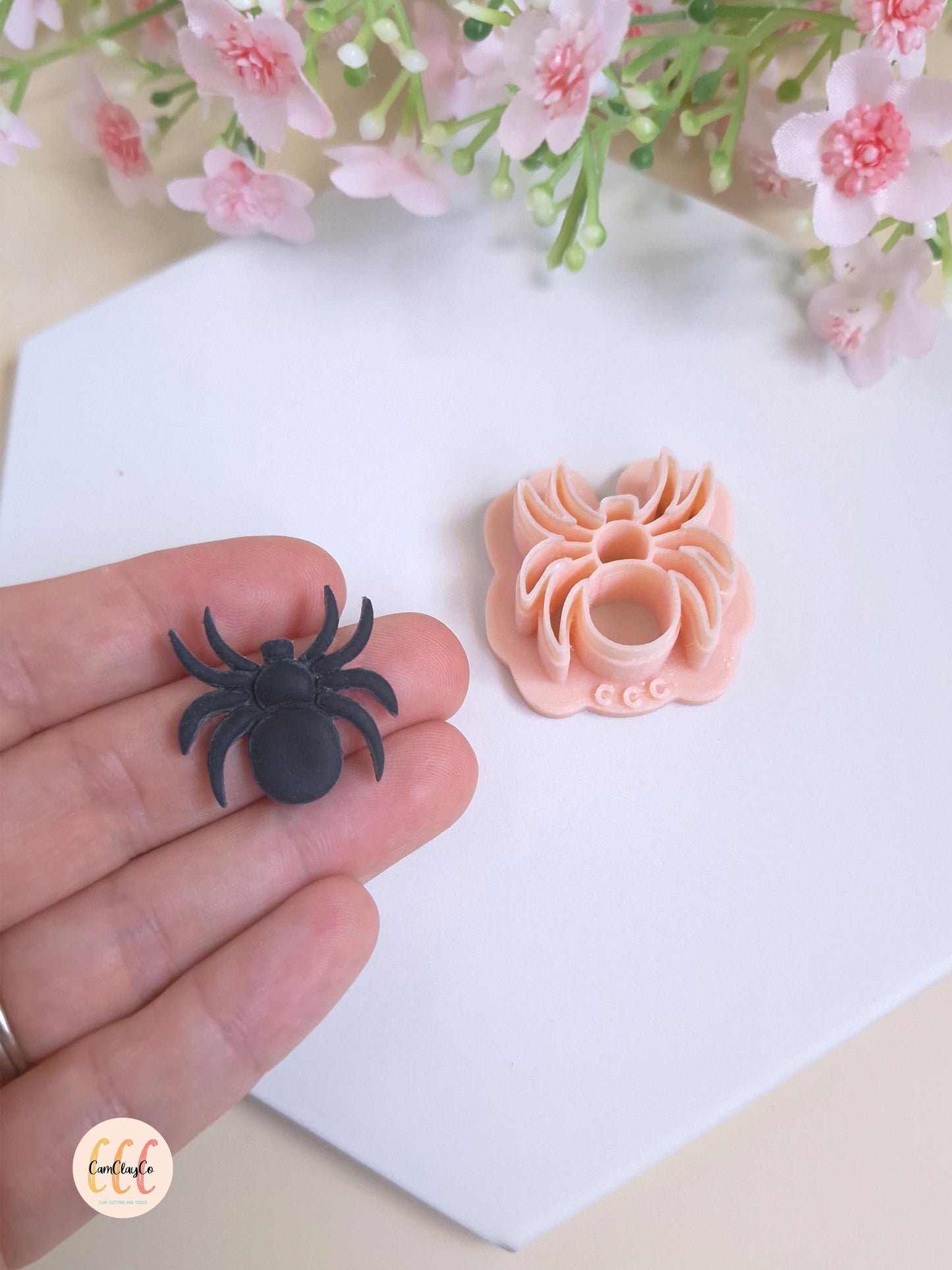 Emporte-pièces 3D en forme d'araignée pour la fabrication de bijoux en argile polymère