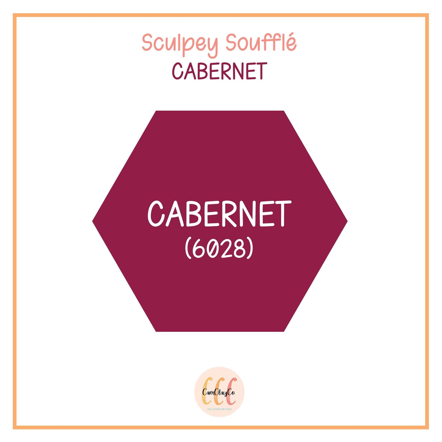 Argile polymère Sculpey Soufflé - Cabernet